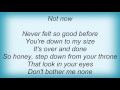 Madeleine Peyroux - No More Lyrics