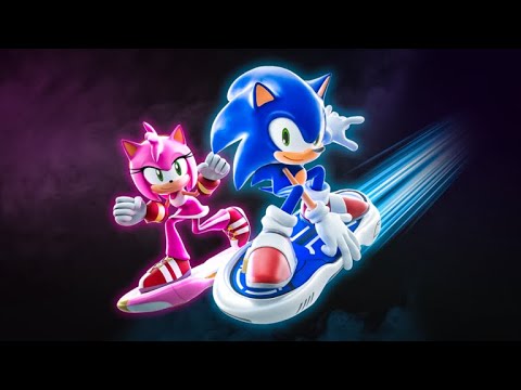 Roblox Sonic Speed Simulator rescuing Rocky the bunny plus Riders Amy