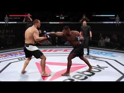 Junior Dos Santos vs Mike Tyson #shorts