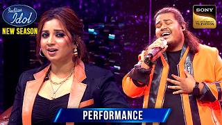 Download lagu Shreya को 'Ve Kamleya' पर Priyangshu के सुर लगे थोड़े Shaky | Indian Idol S15 | Performance mp3