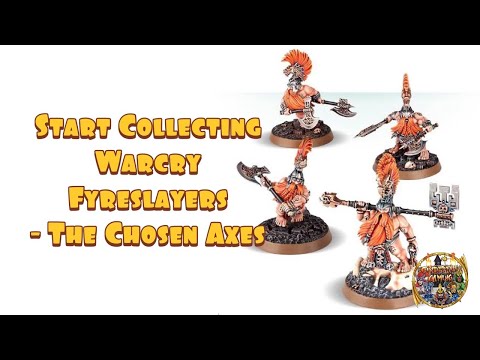 Start Collecting Age of Sigmar Warcry: Fyreslayers - The Chosen Axes