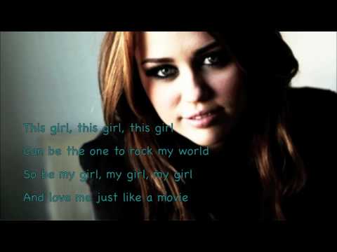 Miley Cyrus & Iyaz- This Boy, That Girl (Download Link & Lyrics on screen)