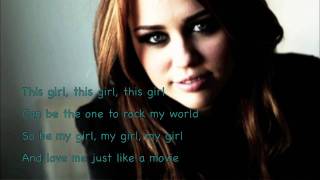 Miley Cyrus &amp; Iyaz- This Boy, That Girl (Download Link &amp; Lyrics on screen)