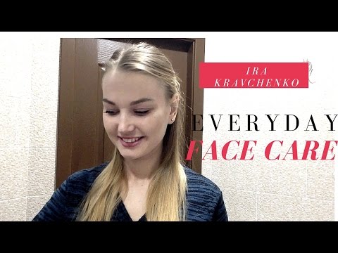 Face care routine. Ежедневный уход за сухой кожей