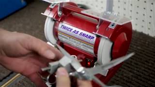 Sharpening Curved Grooming Shears