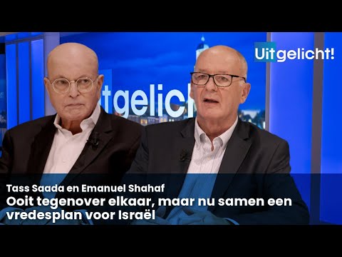 Uitgelicht! 20 maart 2024 - Tass Saada en Emanuel Shahaf hebben een vredesplan voor Israël