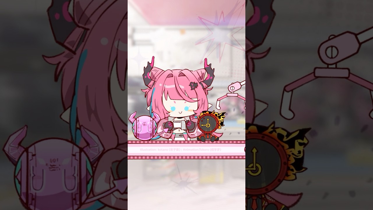 Yvonne’s Robot Factory //#animation #arknightsendfield #arknights #shorts #yvonne