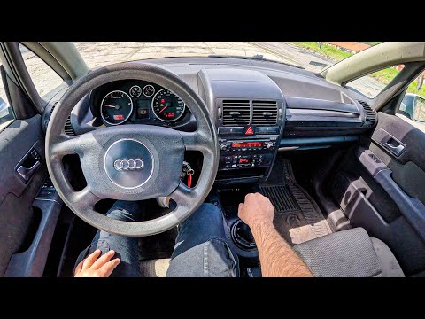 2005 Audi A2 [1.4 TDI 90hp] | POV Test Drive #2072 Joe Black