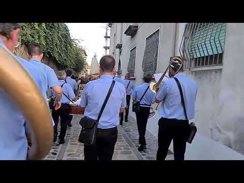 "Lucciola" marcia eseguita dal Complesso Bandistico Città di Montemurro(Pz), 28/07/24