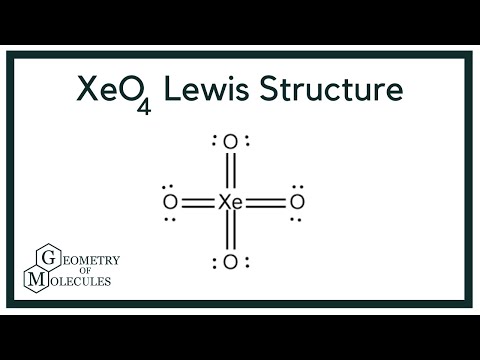 XeO4 Lewis Structure (Xenon Tetroxide)