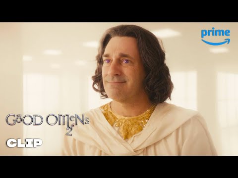 Crowley and Aziraphale Save Job | Good Omens | Prime Video