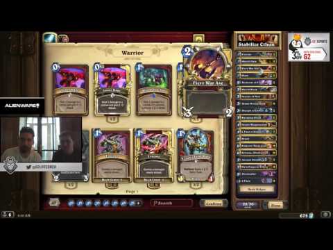 Hearthstone Lifecoach Playing And Teaching Cthun Warrior