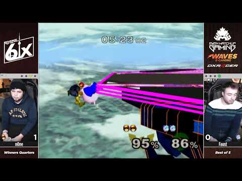 n0ne vs Faust - ROT6 Jan 2020 - Melee Winners Quarter Finals