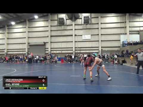 Middle School 149 Kael Bennie Sanderson Wrestling Academy Vs Jace DeShazer Flathead Valley WC