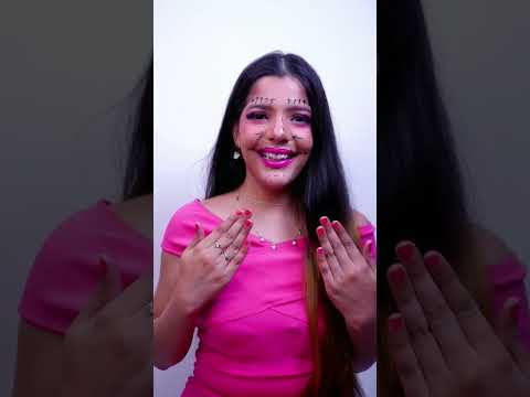 I Tried Barbie Makeup Challenge 💕👀 | Barbie Transformation #shorts #barbiemakeup