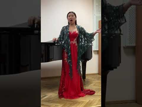 Пуччини. Quando men vo.Gao Yun, Universidade de Finanças e Economia de Jiangxi, China
