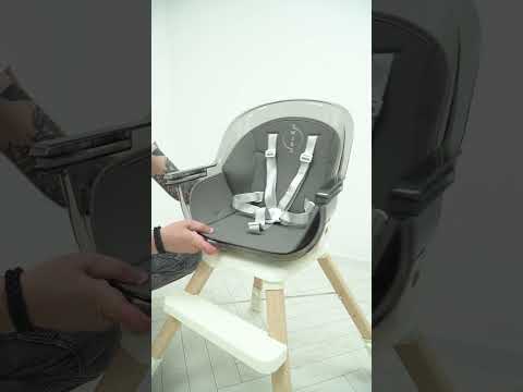 Стульчик для кормления El Camino ME 1104 Twist Gray