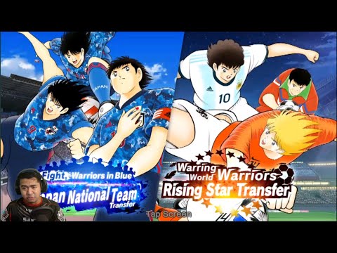 3rd Anniversary 🔥🔥🔥 - Gacha Limited Samurai Blue ( Tsubasa,Hyuga,Aoi) - Captain Tsubasa Dream Team