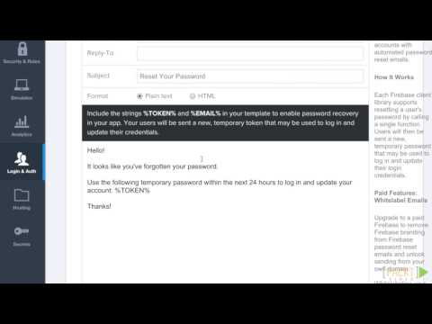 Learning Firebase Choosing and Enabling an auth Provider | packtpub com