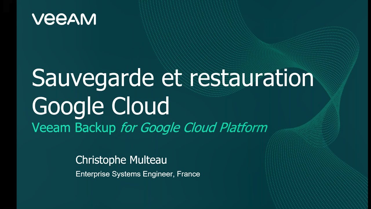 Sauvegarde Google Cloud : accélérez votre passage au cloud video