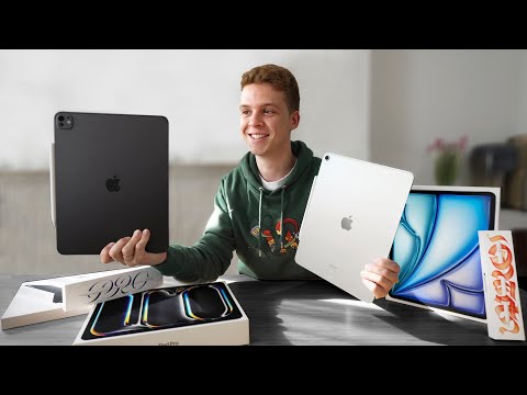 Unboxing iPad Pro M4 + iPad Air 2024