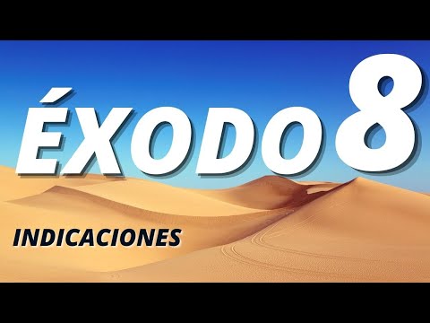 Estudio bíblico Éxodo 8 Jehova hablo a Moisés │ Reflexión del capítulo