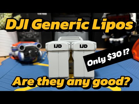 I tried some generic AliExpress DJI Mini 3/4 Pro batteries, and this is what happened....