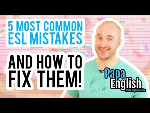 5 Most Common English Mistakes and How To Fix Them!