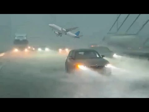 Verrückte Stürme treffen Deutschland! ⚠️ Schrecklicher Hagel und unheimlich dunkle Wolken in Siegen