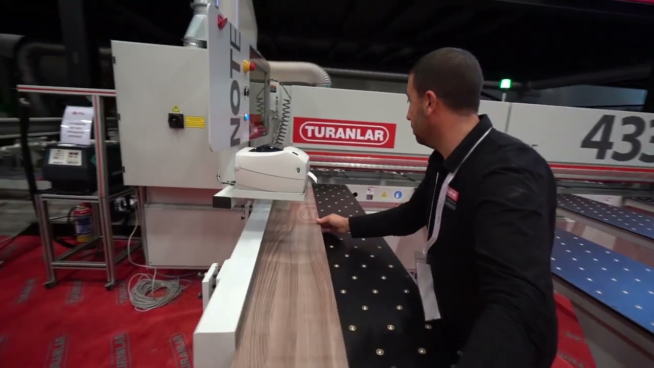 TURANLAR – TPE 433 PANEL EBATLAMA MAKİNASI ( BEAM SAW )