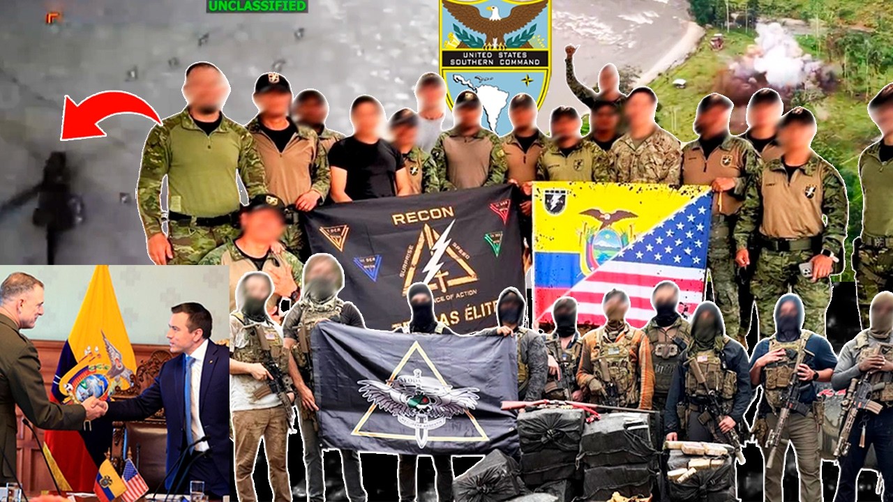 🇪🇨🇺🇸 ECUADOR y EE.UU. en GUERRA TOTAL contra los CÁRTELES y MEGA-PANDILLAS 🔴⚠️