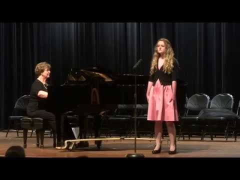 Jodi Mitchell sings "The Nun Takes the Veil" and "The Crucifiction" by Samuel Barber
