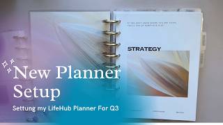 Plan With Me 💕 | Setting Up My New Planner | Q2 LifeHub Planner