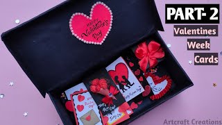 8 Cards For Valentines Day | Cards for Valentine week | PART- 2