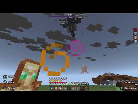 Minecraft,aber SameXx besiegt den Wither !!! 