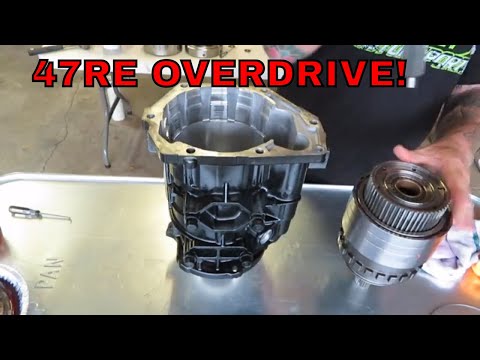 How To Rebuild A Transmission 47RE Part 4 Overdrive Rebuild