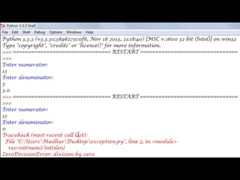 Python Programming Tutorial 45 Exception Handling Gb5oxay1sr0
