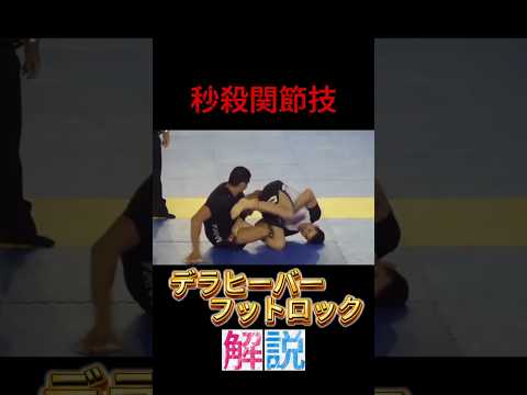 【秒殺足関節技】ブラジリアン柔術| #格闘技 #ブラジリアン柔術 #柔術 #柔道 #柔術コーチ #mma #ufc #rizin #ストライプル取手