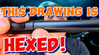 Drawing with and Review of the Faber Castell Hexo Fountain Pen