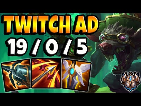 OTP Twitch vs Ezreal [ ADC ] Lol Korea Challenger Patch 12.5 ✅