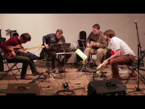 Dither Guitar Quartet - 'Mi-Go' by Josh Lopes - at the Dither Extravaganza 2012