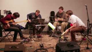 Dither Guitar Quartet - 'Mi-Go' by Josh Lopes - at the Dither Extravaganza 2012