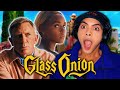 FIRST TIME WATCHING **GLASS ONION** (REACTION)