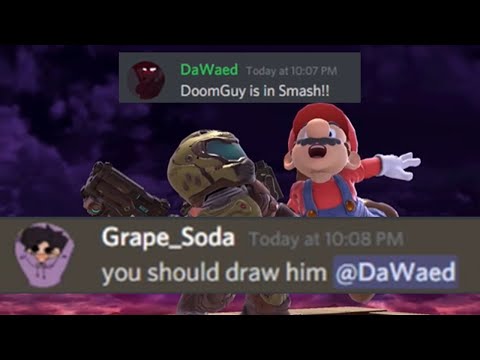 DoomGuy is in Smash!!!