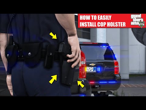 How To Install Cop Holster | Holster Animation | #lspdfr