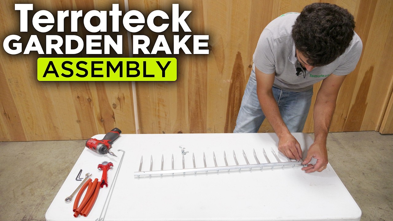 Terrateck Market Garden Rake Assembly