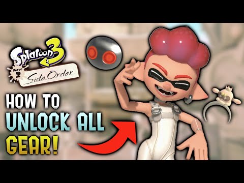 How to Unlock ALL Exclusive Side Order Gear - Splatoon 3