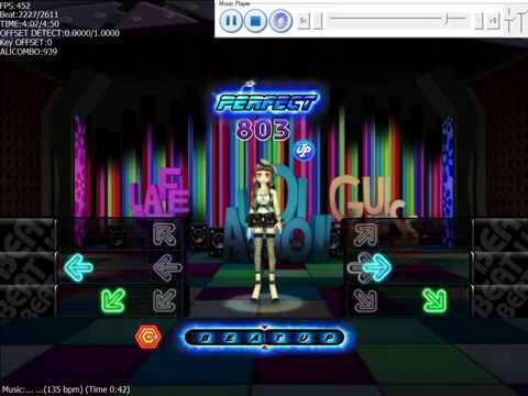 Audition Move on game *Beatup* (Claris - Reunion Lv.3)