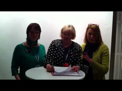 Karin Enberg, Elisabebeth Lax och Stina Almqvist