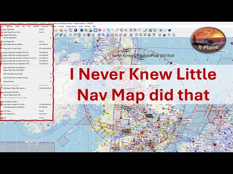 Little NavMap - The Wild West of the File menu